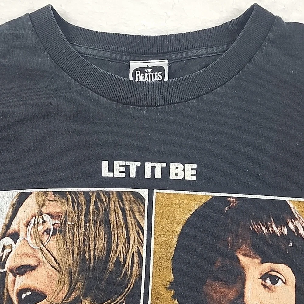 Vintage The Beatles Let It Be Short Sleeve Tee
